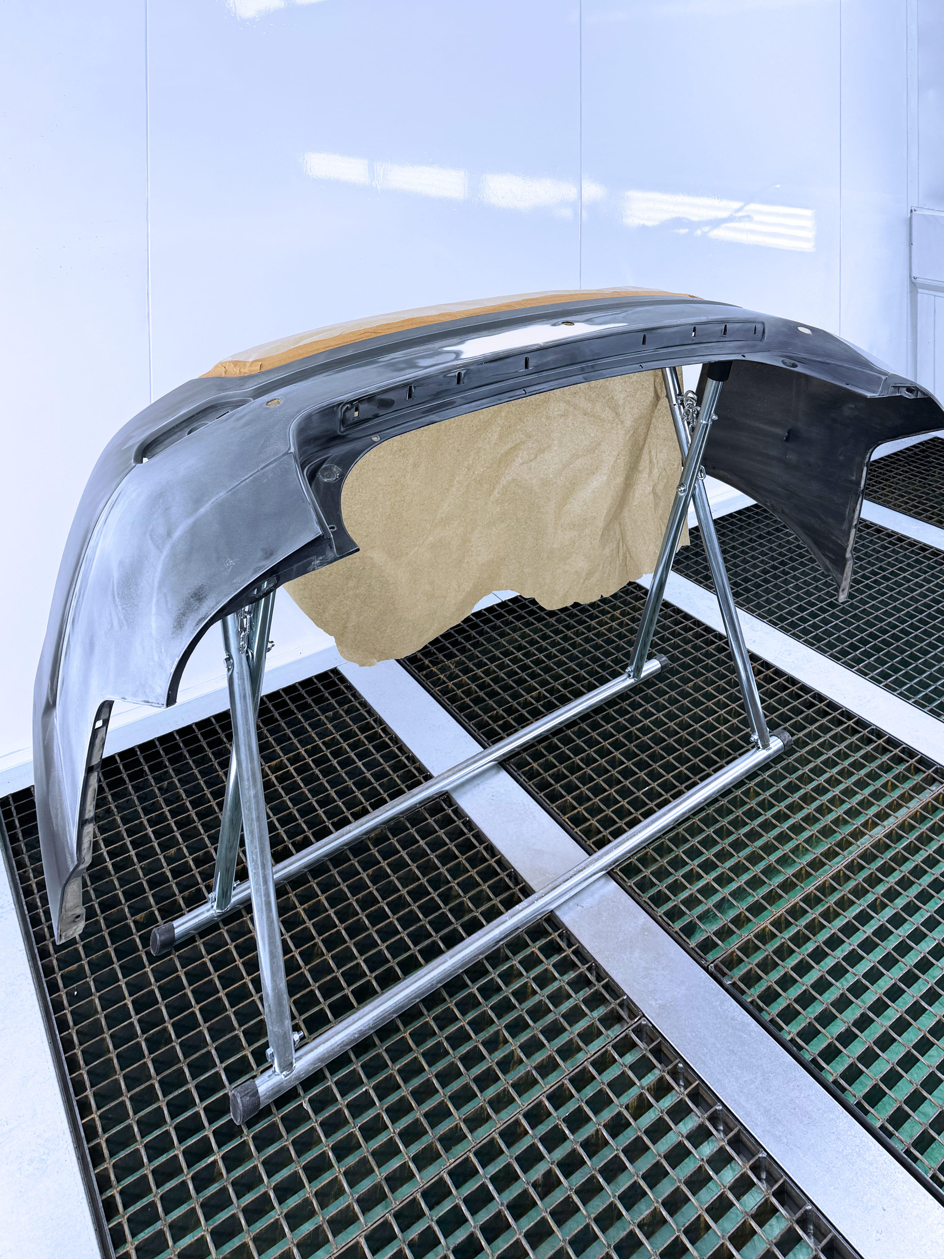 покраска бампера